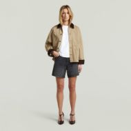 Picture of G-STAR WOMEN'S JETT HIGH SHORTS CLEAN EDGE IN WORN IN BLACKBIRD 3