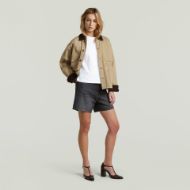 Picture of G-STAR WOMEN'S JETT HIGH SHORTS CLEAN EDGE IN WORN IN BLACKBIRD 4