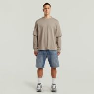 Снимка на G-STAR МЪЖКИ БЕРМУДИ DEEGGIE SHORTS В ANTIQUE FADED BLUE GALENA 3