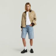 Picture of G-STAR WOMEN'S BERMUDA SHORTS CLEAN EDGE IN SUN FADED CLOUDBURST 5