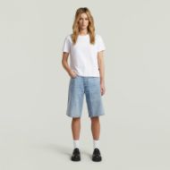 Picture of G-STAR WOMEN'S BERMUDA SHORTS CLEAN EDGE IN SUN FADED CLOUDBURST 4