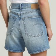 Picture of G-STAR WOMEN'S JETT HIGH SHORTS CLEAN EDGE IN LT INDIGO AGED 3