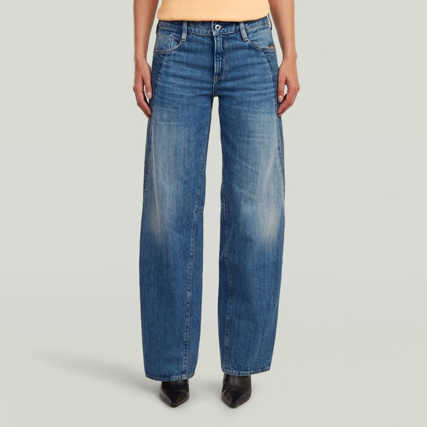 Picture of G-STAR WOMEN'S HYBRID CONTOR 3D LOOSE JEANS IN FADED SEASIDES