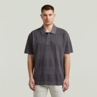 Снимка на G-STAR МЪЖКА БЛУЗА WASHED JACQUARD RELAXED POLO PETROL GD 1