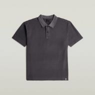 Снимка на G-STAR МЪЖКА БЛУЗА WASHED JACQUARD RELAXED POLO PETROL GD 6