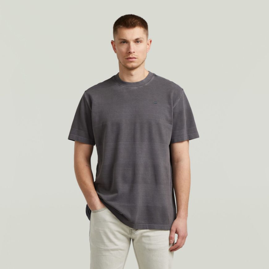 Снимка на G-STAR МЪЖКА БЛУЗА WASHED JACQUARD T-SHIRT PETROL GD