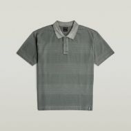Снимка на G-STAR МЪЖКА БЛУЗА WASHED JACQUARD RELAXED POLO ORPHUS GD 6