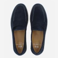 Picture of LA MARTINA MEN'S SUEDE LOAFERS WITH EVA SOLE VELVET BLUE 3