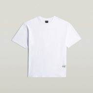 Снимка на G-STAR МЪЖКА БЛУЗА BACK APPLIQUE RELAXED T-SHIRT WHITE 6
