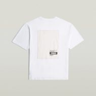 Снимка на G-STAR МЪЖКА БЛУЗА BACK APPLIQUE RELAXED T-SHIRT WHITE 7