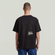 Снимка на G-STAR МЪЖКА БЛУЗА BACK APPLIQUE RELAXED T-SHIRT DK BLACK 1