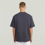 Снимка на G-STAR МЪЖКА БЛУЗА UTILITY FABRIC MIX LOOSE T-SHIRT PETROL 2