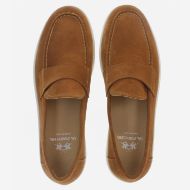 Picture of LA MARTINA MEN'S SUEDE LOAFERS WITH EVA SOLE COGNAC 3