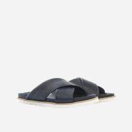 Picture of LA MARTINA MEN'S NAPPA LEATHER SLIDES M'S ZEPHYR BLACK 2