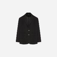 Picture of DIRTY LAUNDRY MEN'S LINEN BLAZER IN VINTAGE BLACK 1