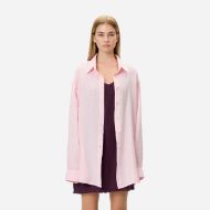 Picture of DIRTY LAUNDRY WOMEN'S LINEN SHIRT IN BUBBLEGUM 1
