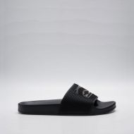 Picture of REPLAY MEN'S UP SAIL SLIDERS IN BLACK 1