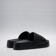 Picture of REPLAY WOMEN'S NEW LOTTY SNAKE SLIDERS IN BLACK 3