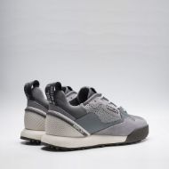 Picture of REPLAY MEN'S FIELD 2.0 WARD X LEATHER SNEAKERS IN SILVER 3