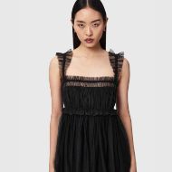 Снимка на ALLSAINTS ДАМСКА РОКЛЯ ANGELA DRESS BLACK 4
