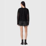 Снимка на ALLSAINTS ДАМСКИ БЕРМУДИ HEIDI STUD SHORTS SHADOW BLACK 6