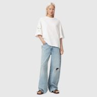 Picture of ALLSAINTS WOMEN'S LOLA AMELIE T-SHIRT OPTIC WHITE 6