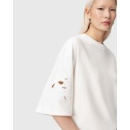 Picture of ALLSAINTS WOMEN'S LOLA AMELIE T-SHIRT OPTIC WHITE 3