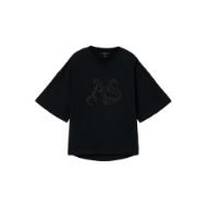 Picture of ALLSAINTS WOMEN'S ICON AMELIE T-SHIRT BLACK 6