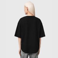 Picture of ALLSAINTS WOMEN'S ICON AMELIE T-SHIRT BLACK 2