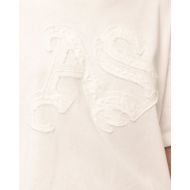 Picture of ALLSAINTS WOMEN'S INSIGNIA ETTA T-SHIRT MALLOW WHITE 6