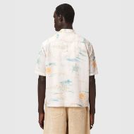 Снимка на ALLSAINTS МЪЖКА РИЗА BREEZER SHORT SLEEVE SHIRT CANDY YELLOW 2