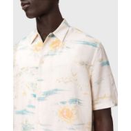 Снимка на ALLSAINTS МЪЖКА РИЗА BREEZER SHORT SLEEVE SHIRT CANDY YELLOW 3