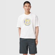 Снимка на ALLSAINTS МЪЖКА БЛУЗА SPUN OUT SHORT SLEEVE CREW CHALK WHITE 1