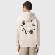 Снимка на ALLSAINTS МЪЖКИ СУИТШЪРТ PATCHER ZIP THROUGH DUSK WHITE 2