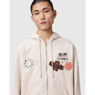 Снимка на ALLSAINTS МЪЖКИ СУИТШЪРТ PATCHER ZIP THROUGH DUSK WHITE 4
