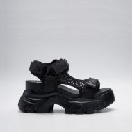 Picture of REPLAY WOMEN'S JUYCE HIGH BRIGHT SANDALS IN BLACK 1