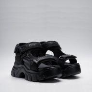 Picture of REPLAY WOMEN'S JUYCE HIGH BRIGHT SANDALS IN BLACK 2