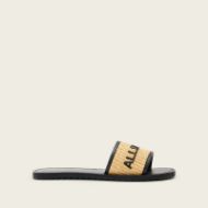 Снимка на ALLSAINTS ДАМСКИ СЛАЙДОВЕ HOXTON SLIDERS BLACK/NATURAL 1