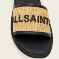 Снимка на ALLSAINTS ДАМСКИ СЛАЙДОВЕ HOXTON SLIDERS BLACK/NATURAL 5