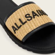 Снимка на ALLSAINTS ДАМСКИ СЛАЙДОВЕ HOXTON SLIDERS BLACK/NATURAL 4