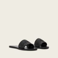 Picture of ALLSAINTS WOMEN'S HOXTON SLIDERS BLACK/BLACK 2