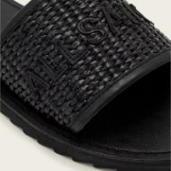 Picture of ALLSAINTS WOMEN'S HOXTON SLIDERS BLACK/BLACK 4