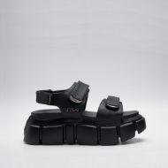 Picture of REPLAY WOMEN'S NUSTY VELCRO SANDALS IN BLACK 1
