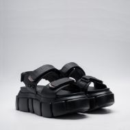 Picture of REPLAY WOMEN'S NUSTY VELCRO SANDALS IN BLACK 2