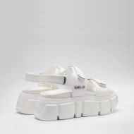 Picture of REPLAY WOMEN'S NUSTY VELCRO SANDALS IN WHITE 3
