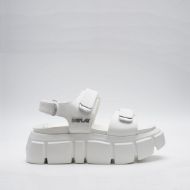 Picture of REPLAY WOMEN'S NUSTY VELCRO SANDALS IN WHITE 1