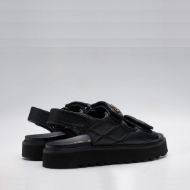 Picture of REPLAY WOMEN'S NEW ALICANTE TRIMS FLAT SANDALS IN BLACK 3