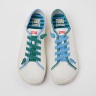 Снимка на CAMPER МЪЖКИ ТЕКСТИЛНИ СПОРТНИ ОБУВКИ PEU RAMBLA II TWINS В БЯЛО 3