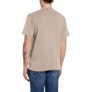Снимка на REPLAY МЪЖКА БЛУЗА RUSTIC JERSEY T-SHIRT WITH PALMS PRINT В ТАУП 2