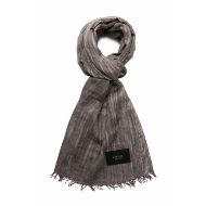 Picture of REPLAY UNISEX FADED BLENDED WOOL SCARF IN WALNUT 1